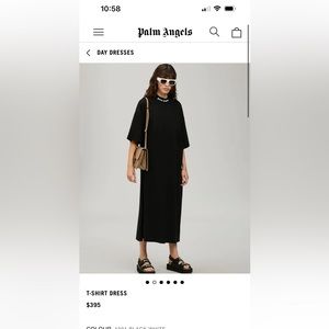 Palm Angels Tshirt Dress